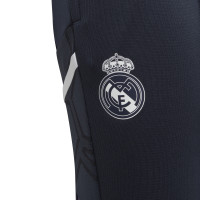adidas Real Madrid Pantalon d'Entraînement 2022-2023 Enfants Bleu Foncé Mauve Blanc