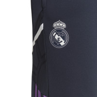 adidas Real Madrid Pantalon d'Entraînement 2022-2023 Bleu Foncé Mauve Blanc