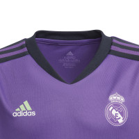 adidas Real Madrid Trainingsshirt 2022-2023 Kids Paars Donkerblauw Wit