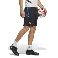 adidas Manchester United Trainingsset 2022-2023 Lichtroze Zwart Blauw