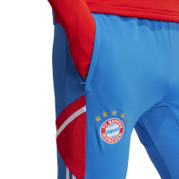 adidas Bayern Munich Pantalon d'Entraînement 2022-2023 Bleu Clair Rouge Vif Blanc