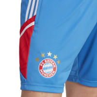 adidas Bayern Munich Short d'Entraînement 2022-2023 Bleu Clair Rouge Vif Blanc