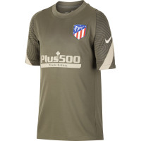 Nike Atletico Madrid Strike Trainingsshirt 2020-2021 Groen Kids