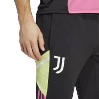adidas Juventus Presentatie Trainingspak 2022-2023 Roze Zwart Lichtgroen