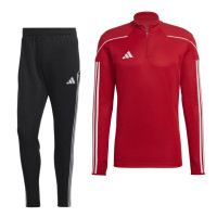 adidas Tiro 23 League 1/4-Zip Survêtement Rouge Noir