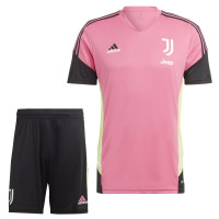 adidas Juventus Ensemble Training 2022-2023 Rose Noir Vert Clair