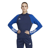 adidas Tiro 23 Competition 1/4-Zip Trainingspak Dames Donkerblauw Blauw