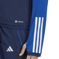 adidas Tiro 23 Competition 1/4-Zip Trainingspak Dames Donkerblauw Blauw