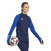 adidas Tiro 23 Competition 1/4-Zip Trainingspak Dames Donkerblauw Blauw