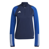 adidas Tiro 23 Competition 1/4-Zip Trainingspak Dames Donkerblauw Blauw