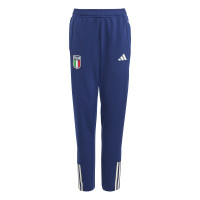 adidas Italië Trainingspak 2023-2024 Kids Donkerblauw