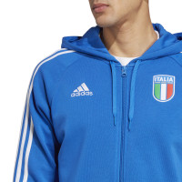 adidas Italie DNA Veste à Capuche 2023-2024 Bleu