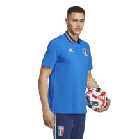 adidas Italie DNA Polo 2023-2024 Bleu