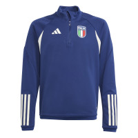 adidas Italie Survêtement 2023-2024 Enfants Bleu Foncé