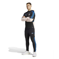 adidas Manchester United Survêtement Track Sweat à Capuche 2022-2023 Noir Rose Clair Bleu