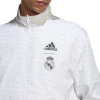 adidas Real Madrid Anthem Trainingsjack Reversible 2022-2023 Wit
