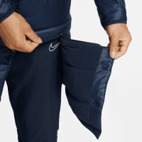 Veste d'hiver Nike Therma-Fit Academy Pro 2In1 bleu foncé blanc
