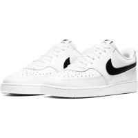 Nike Court Vision Low Sneaker Wit Zwart