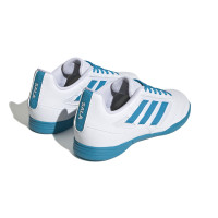 adidas Super Sala 2 Chaussures de Foot en Salle (IN) Enfants Blanc Bleu