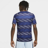 Nike Chelsea Breathe Strike Trainingsshirt Pre Match 2020-2021 Cobalt Blauw