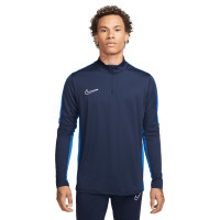Nike Dri-FIT Academy 23 Haut d'Entraînement 1/4-Zip Bleu Foncé Bleu Blanc