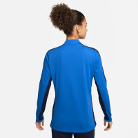 Nike Dri-FIT Academy 23 Trainingstrui 1/4-Zip Dames Blauw Donkerblauw Wit