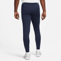 Nike Dri-FIT Academy 23 Full-Zip Trainingspak Donkerblauw Geel Wit