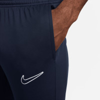 Nike Dri-FIT Academy 23 Full-Zip Trainingspak Donkerblauw Geel Wit