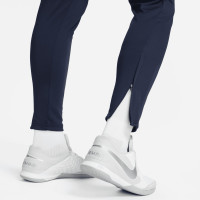 Nike Dri-FIT Academy 23 Full-Zip Survêtement Bleu Foncé Jaune Blanc