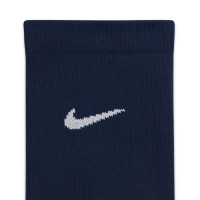 Nike Strike Crew Chaussettes de Foot Bleu Foncé Blanc