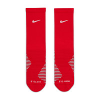 Nike Strike Crew Voetbalsokken Rood Wit