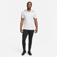 Nike Dri-FIT Academy 23 Polo Grijs Zwart Wit