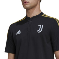 adidas Juventus Polo 2022-2023 Zwart Goud Wit