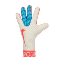 Nike Mercurial Touch Elite Gants de Gardien de But Blanc Bleu Rouge