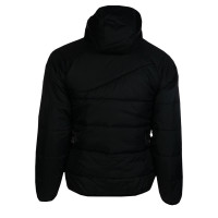 Veste d'automne Nike Therma-Fit Academy Pro pour femme, noir et blanc