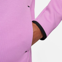 Nike Tech Fleece Vest Roze Zwart