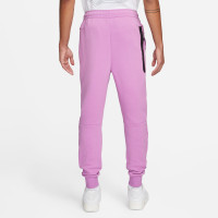 Nike Tech Fleece Jogger Roze Zwart