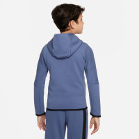 Nike Tech Fleece Survêtement Enfants Bleu Noir Bleu