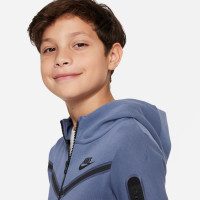 Nike Tech Fleece Survêtement Enfants Bleu Noir Bleu