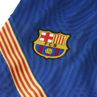 Nike FC Barcelona Dry Strike Trainingsbroekje KZ 2020-2021 Blauw