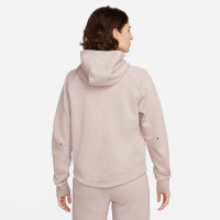 Nike Tech Fleece Essential Vest Dames Beige Zwart