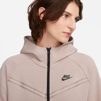 Nike Tech Fleece Essential Trainingspak Dames Beige Zwart