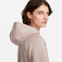 Nike Tech Fleece Essential Trainingspak Dames Beige Zwart