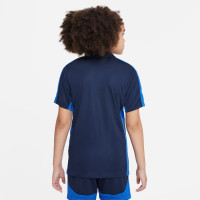Nike Dri-FIT Academy 23 Polo Enfants Bleu Foncé Bleu Blanc