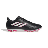adidas Copa Pure.4 Gazon Naturel Gazon Artificiel Chaussures de Foot (FxG) Noir Blanc Rose Vif
