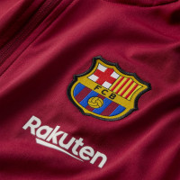 Nike FC Barcelona Dry Strike Trainingspak 2020-2021 Rood Blauw