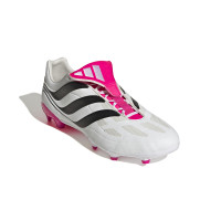 adidas Predator Precision.3 Gras Voetbalschoenen (FG) Wit Zwart Roze