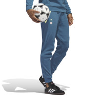 adidas New York Red Bulls Travel Trainingsbroek 2023-2024 Blauw Geel