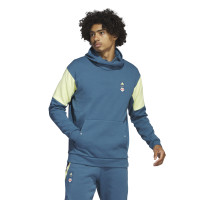 adidas New York Red Bulls Travel Sweat à Capuche 2023-2024 Bleu Jaune