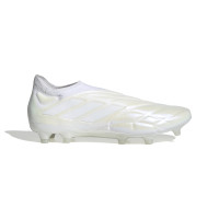 adidas Copa Pure+ Gazon Naturel Chaussures de Foot (FG) Blanc Métallique